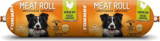 Fokker Meatroll Kip&Zalm 800 g