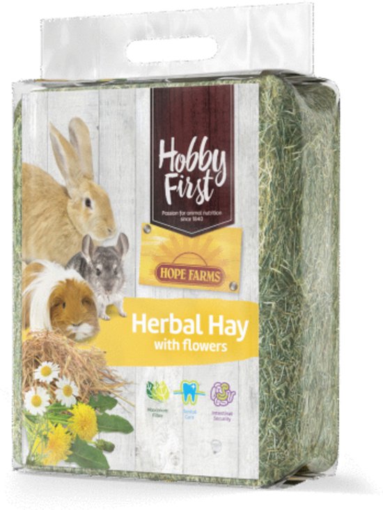 HobbyFirst Hope Farms Herbal Hay Bloemen - 1 kg