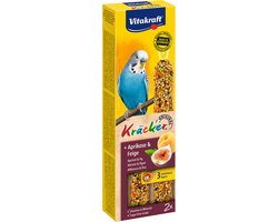 Vitakraft Parkietkracker - 2 in 1 fruit - Vogelvoer - Vogelsnack