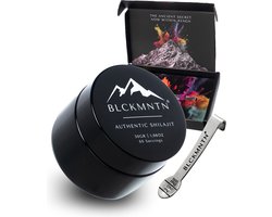 Authentic Shilajit Resin 100% Pure - 30 Gram - Mumijo - 83,47% Fulvinezuur - Gratis Maatlepel - EuroFins Gecontroleerd