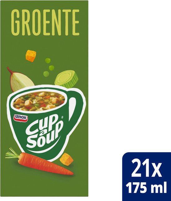 Unox Cup-a-Soup - Groente - 21 x 175 ml