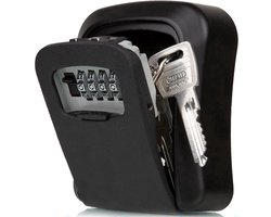 Sleutelkluis Met Code - Voor Binnen & Buiten - Cijferslot - Sleutel Kastje - Thuiszorg - Incl. Montageset - Waterdicht en Roestvrij - Sleutelkast