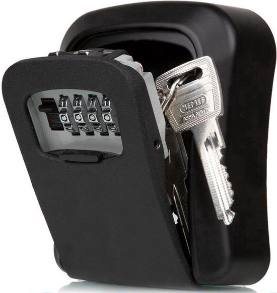 Sleutelkluis Met Code - Voor Binnen & Buiten - Cijferslot - Sleutel Kastje - Thuiszorg - Incl. Montageset - Waterdicht en Roestvrij - Sleutelkast
