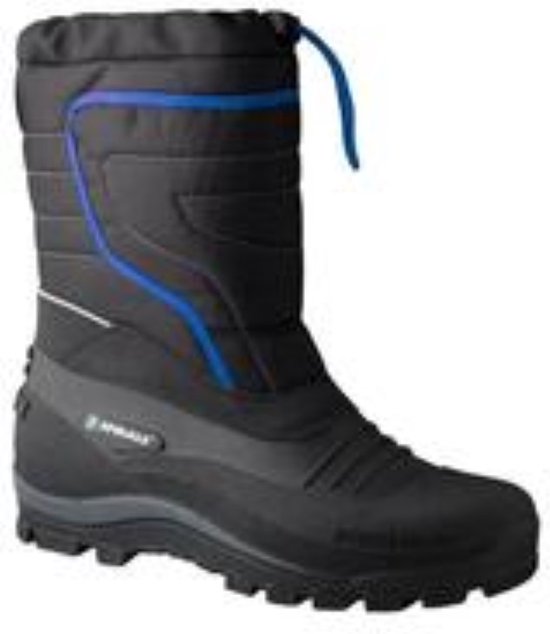 Bottes de neige pour femme homme/femme L724 fourrées noir