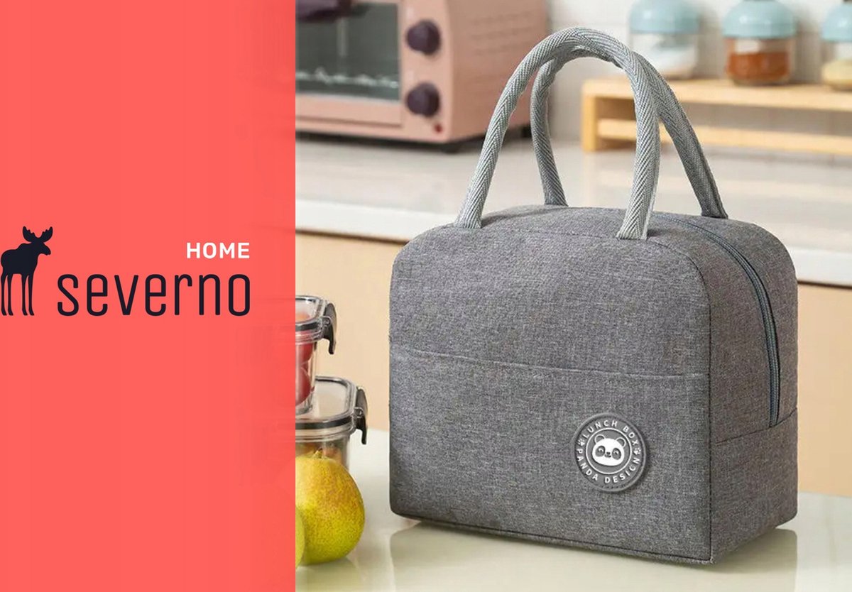 GEÏSOLEERDE THERMISCHE ONTBIJTZAK VOOR ETEN PICKNICK STRAND LUNCHBOX