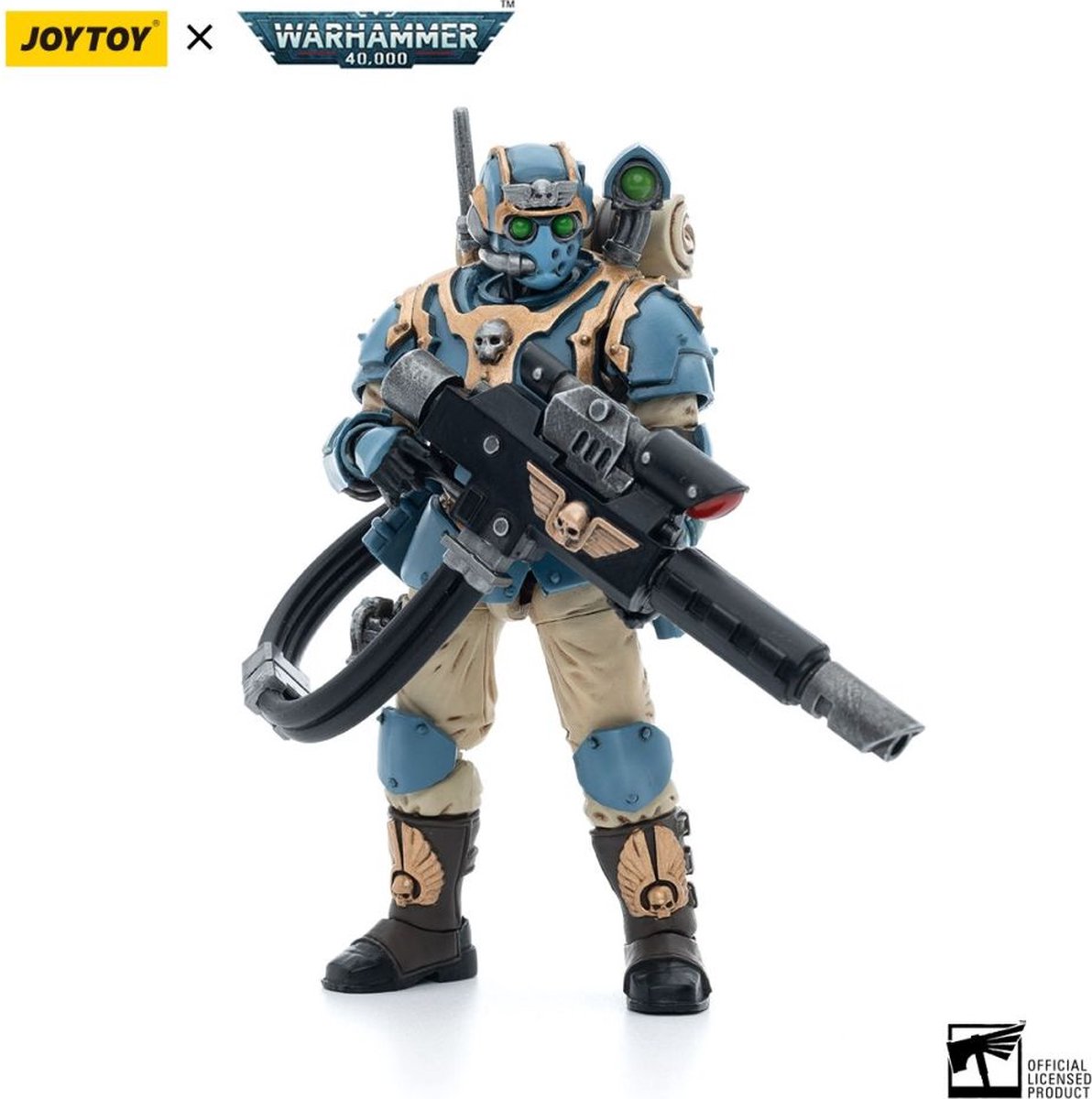 Astra Militarum Tempestus Scions Squad 55th Kappic Eagles Tempestus Scion 1 scale:1/18.