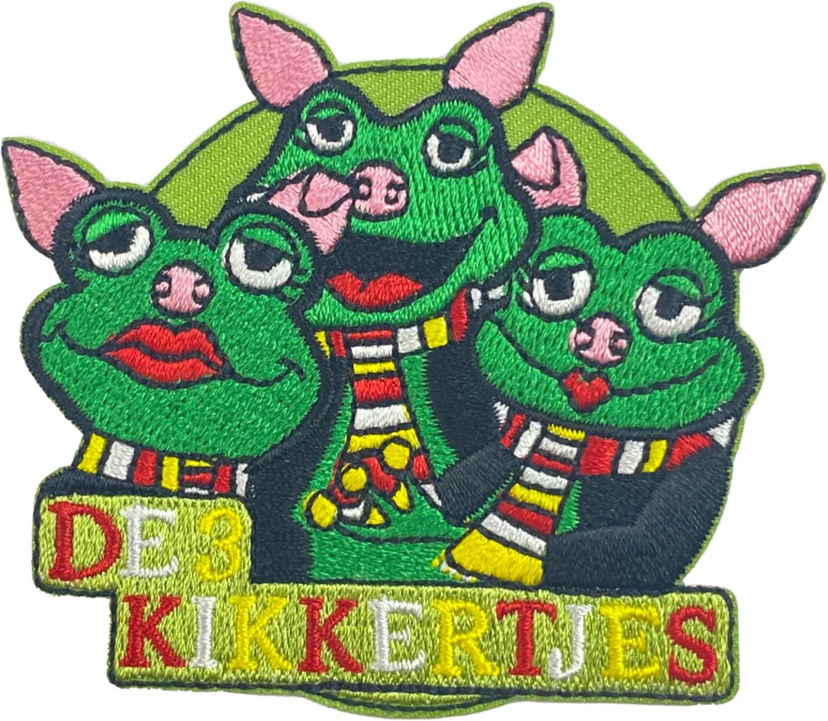 Oeteldonk embleem - De 3 kikkertjes