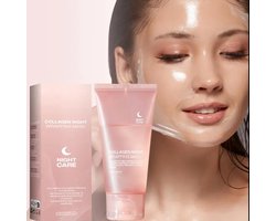 Collegeen nachtmasker gezicht transparant LET OP TIJDELIJKE KORTING