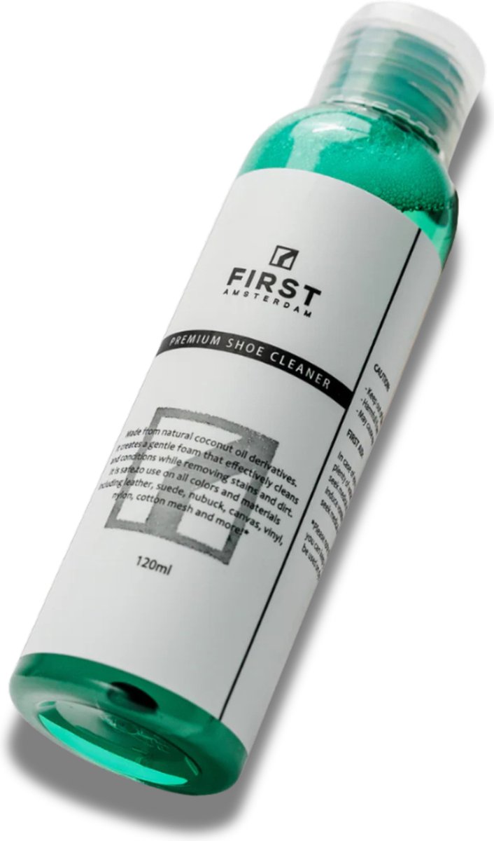 First Amsterdam Sneaker Shampoo - Schoenverzorging - Sneaker reiniger - Complete Schoenverzorging