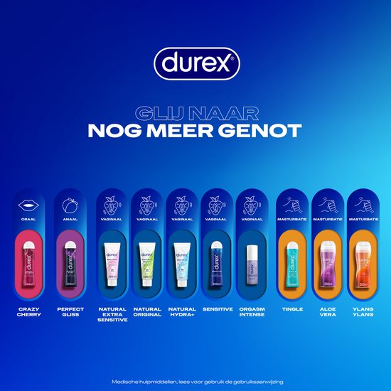 Durex - Play Tingle Glijmiddel - Waterbasis - 100 ml
