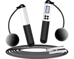 Springtouw met teller - Springtouw - Springtouw volwassenen - Springtouw draadloos - Springtouw kinderen - Een must om in vorm te blijven!