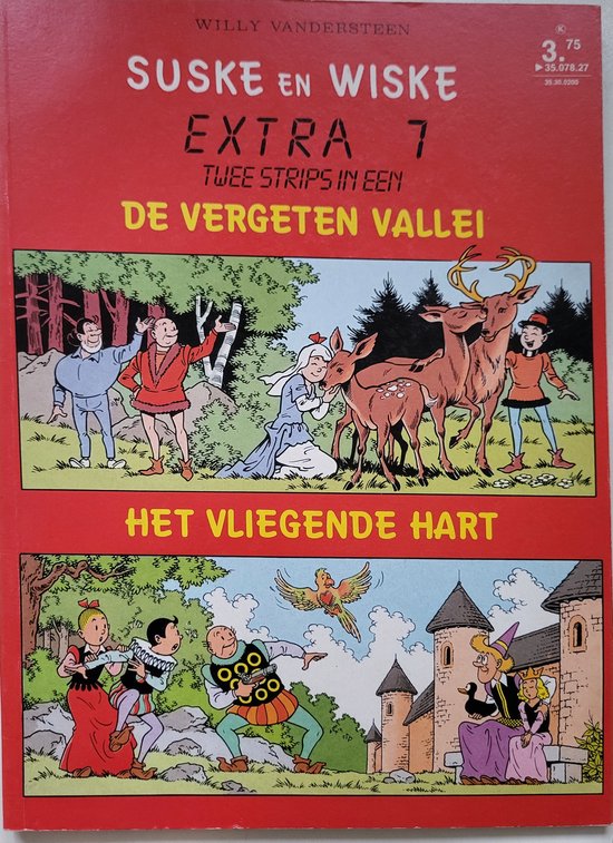 Suske en Wiske Extra deel 7: De vergeten vallei en Het vliegende hart (speciale uitgave HEMA BV 1988)