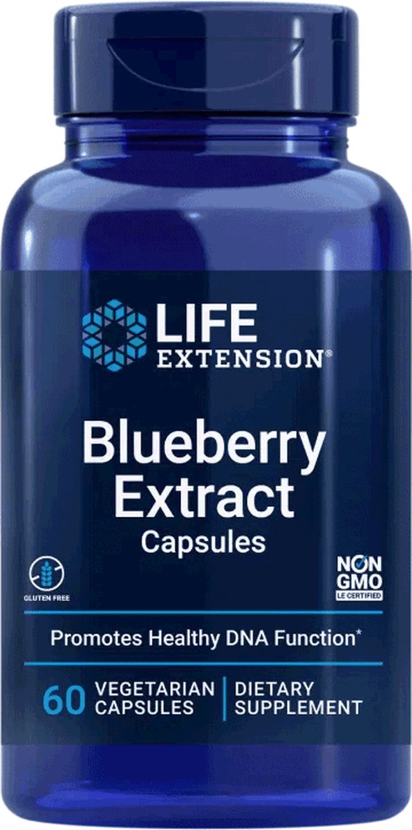 Goedkoopste Life Extension - Blauwe Bosbessen Extract - 60 Capsules - Combineert de Kracht van Wilde Bosbesextracten - Voedingssupplementen
