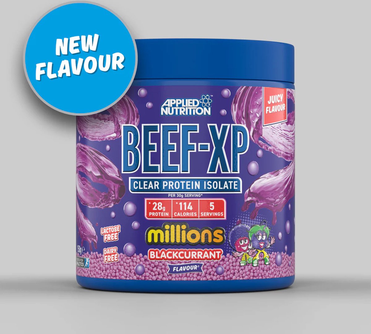 Goedkoopste Beef-XP 150gr Blackcurrant Millions