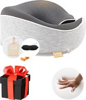 Bol.com UP&GR8 Nekkussen Vliegtuig & Auto - Eersteklas Reiskussen - Traagschuim Memory Foam - Neck Pillow - Met Bagagelabel Oord... aanbieding
