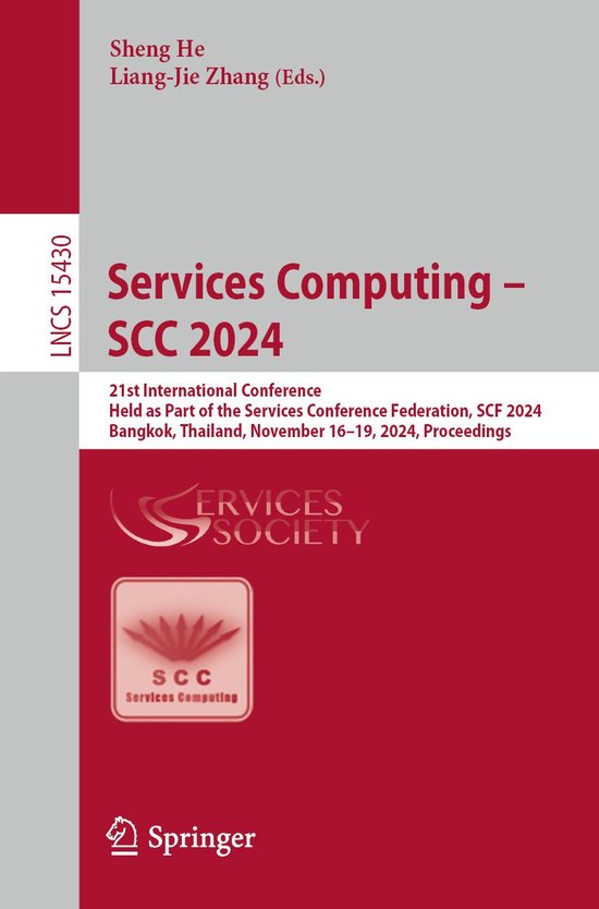 Springer Nature Proceedings Computer Science - Services Comp ... - cover