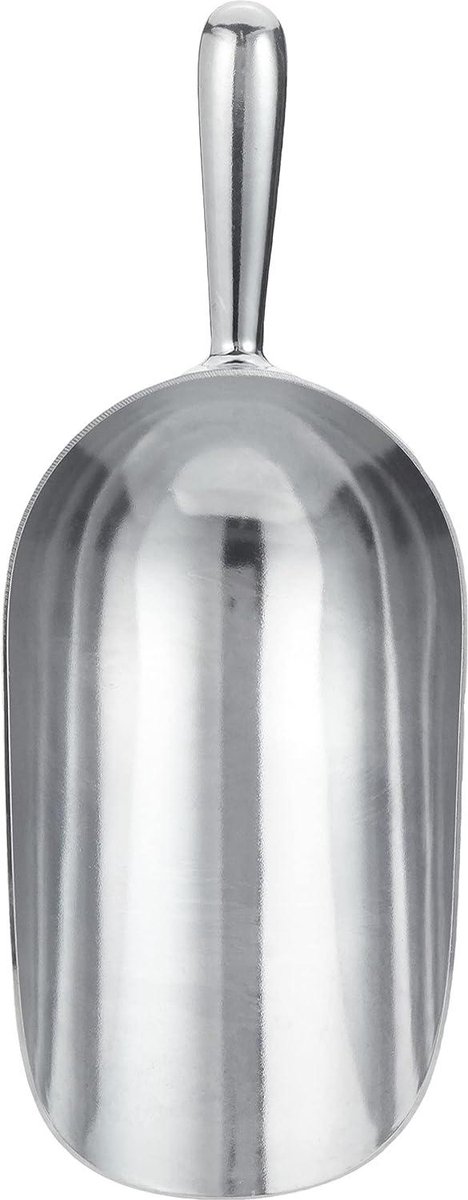 Aluminium afweegschep 1600 g ronde uitvoering - Voor paarden en vee — afbeelding 3