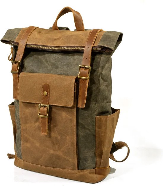 YOLO SHOP®-rugzak heren-Outdoor Reizen - Camping Wandelen Rugzak Canvas