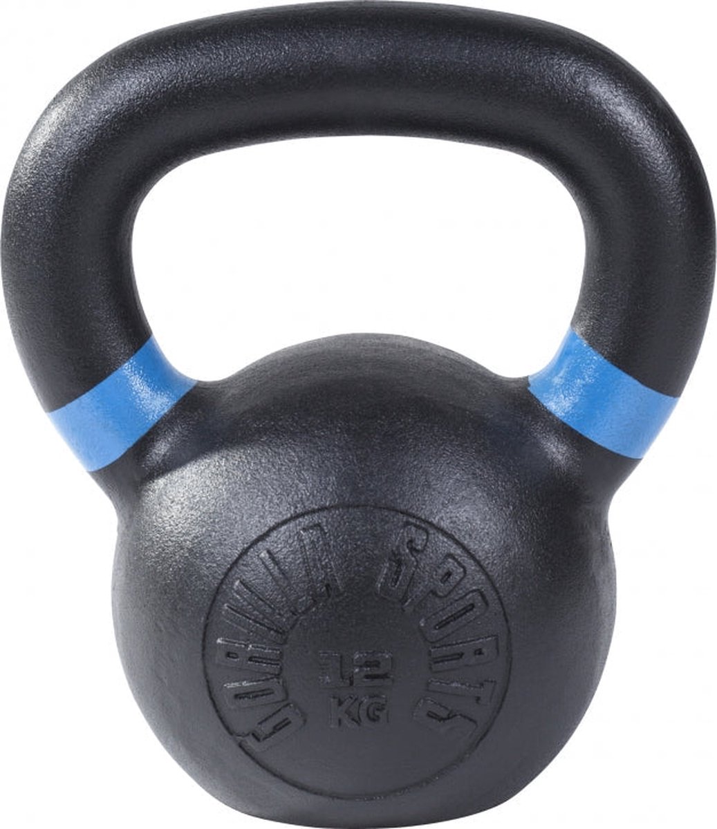 Kettlebell 12 kg Olympisch zwart