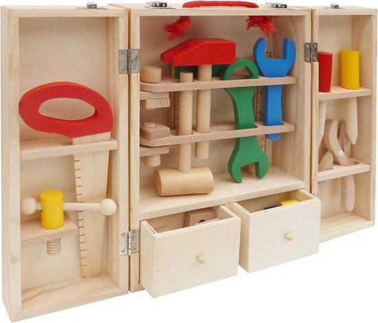 Miniatuur gereedschapskist - rico 500378