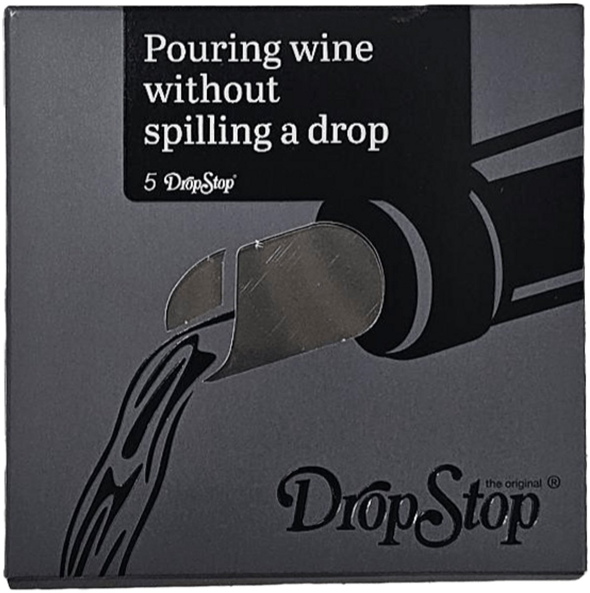 Bar Professional  Dropstop Aluminium - 5 stuks