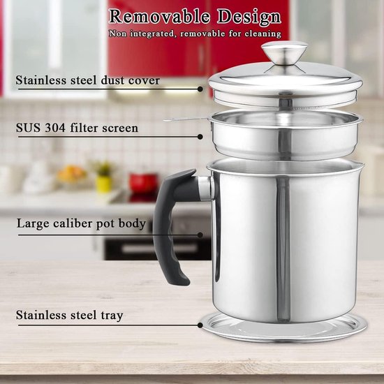 Vacuüm geïsoleerde voedselpot 800 ml - warm koud voedsel Roestvrij