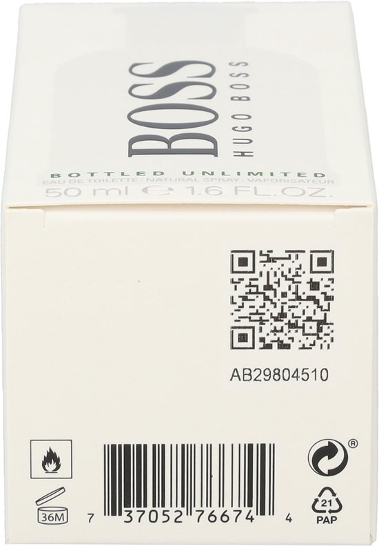 Hugo Boss Bottled Unlimited 50 ml Eau de Toilette - Herenparfum