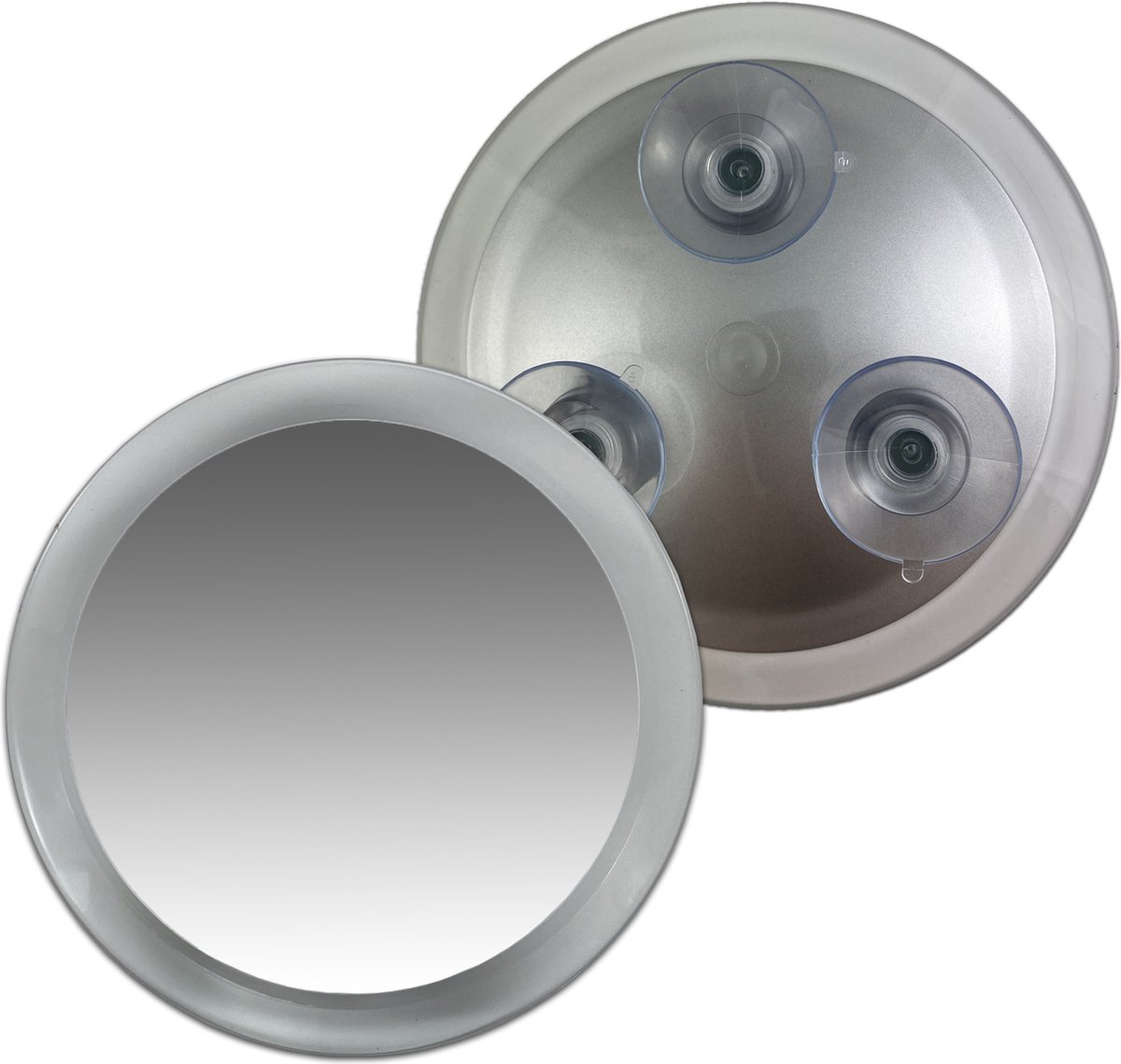 Bol.com Make up spiegel 5x vergroting - Ø17cm zuignapspiegel aanbieding