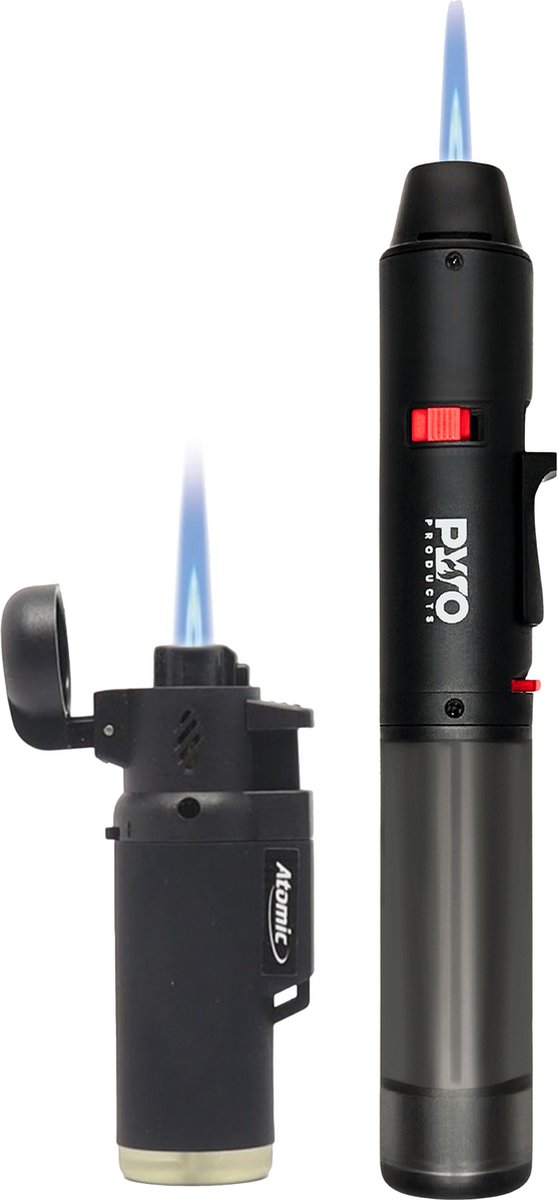 Goedkoopste Twin Aansteker Pakket - Hervulbare aanstekers - Gasbranders - Vuurwerk aanstekers - Gasaanstekers - Windproof