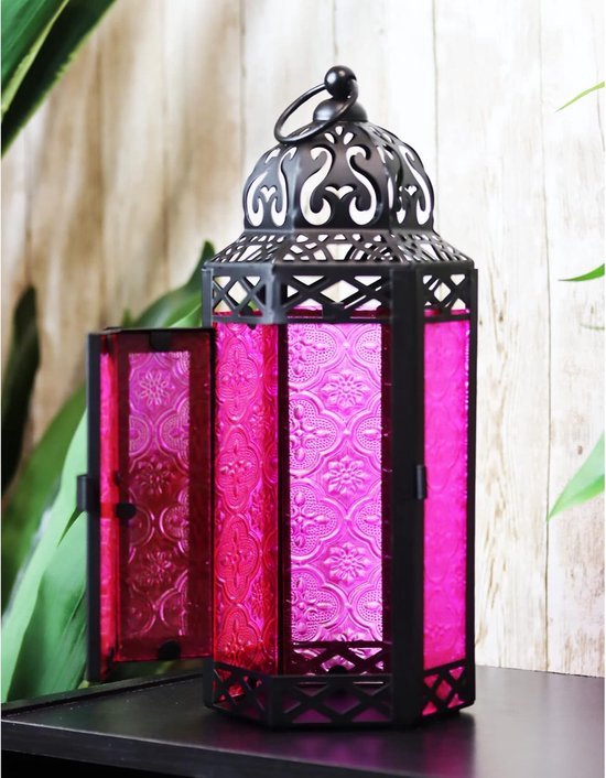 Vela Lanterns Marokkaanse kaarslantaarn, decoratieve kaarsenhouder