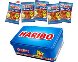 Boîte de collection de bonbons Haribo Starmix - boîte à bonbons - cadeau bonbons - Bonbons Haribo - 500g