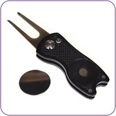 Golf - Pitchfork Golf Accessoires - Golfballen Pitch Repair - Zwart