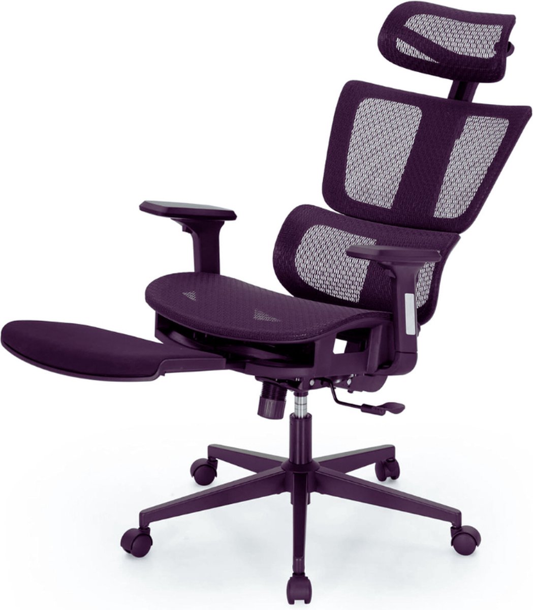 Ergonomische Bureaustoel - Intrekbare Voetensteun - Hoge Rug - Ergonomische - €514,95