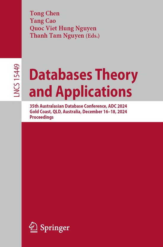 Lecture Notes in Computer Science 15449 - Databases Theory and ...