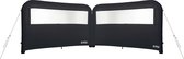 Abbey Camp Opblaasbaar Windscherm 2 x - Met Pomp - Grijs - 480 x 140 cm - Koppelbaar