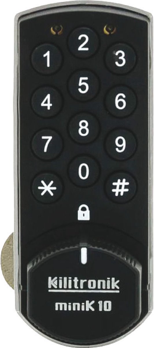 3 stuks - Elektronisch lockerslot Kilitronik MiniK10 (verticaal)