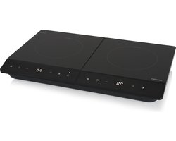 Tristar Luxe Inductiekookplaat 3500W - IK-6162 - 2 Kookzone - Timer tot 180 min - Zwart
