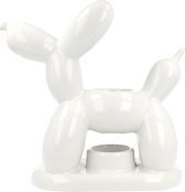 Scentchips® Balloon Dog glanzend Wit waxbrander geurbrander