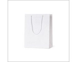 Cadeau tasjes van groeipapier - 6 stuks - Uniek - 90 x 110 mm - biologisch afbreekbaar