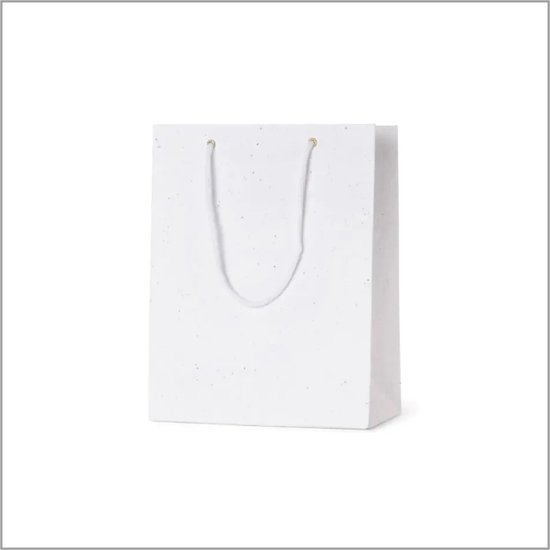 Sacs cadeaux en papier ensemencé - 6 pièces - Uniek - 90 x 110 mm - biodégradable