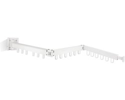 White-label Wanddroogrek - Droogrek Inklapbaar - Wasrek - Droogtoren - Droogrekken - Wit