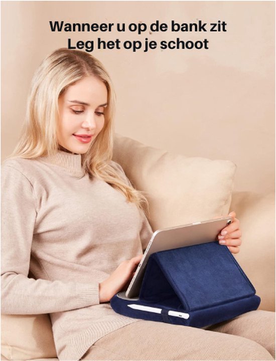 JSAUX Tablet Halter Kissen, Lesekissen Ständer, Halterung für Bett Sofa