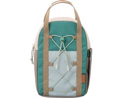 Fresk Outdoor Rugzak voor Kinderen 3-5 jaar - 5,8 L - Schooltas Kind Jongen - Verstelbaar - Waterafstotende Rugtas - Zijvak voor Thermosfles - Groen - Feldspar