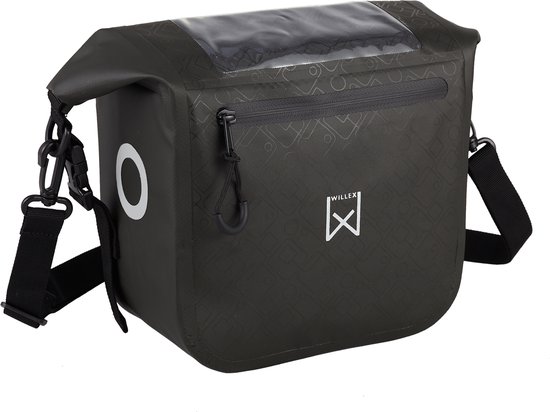 Sacoche de guidon de vélo étanche Deep Sea vert