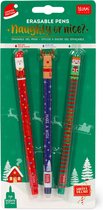 Legami - Uitwisbare Pen - Kerst - Navulbaar - Kerstman - Rendier - Elfje - Limited Edition