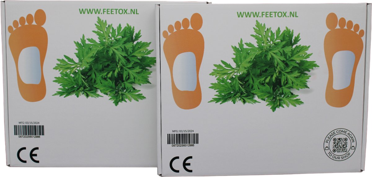 Goedkoopste Detox voetpleister | Bijvoet (64 stuks) - Ontgiften, beter stofwisseling, betere nachtrust, meer energie