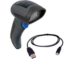 Datalogic QuickScan I QBT2101, BT, 1D, BT, multi-IF, kabel (USB), zwart