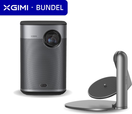 XGIMI Halo+ draagbare 1080p projector met Multi-Angle statief, Harman Kardon geluid, 700 lumen, Chromecast