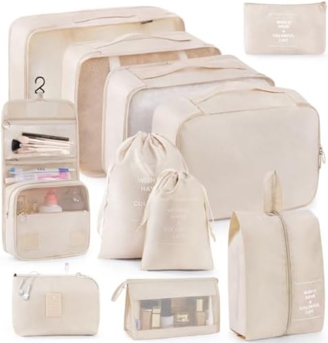 Lexium Packing Cubes Backpack - Backpack Organizer - Packing Bags Backpack - Packing Cubes Compression - Compression Cube