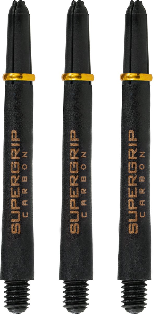 Harrows - Supergrip Carbon Medium - Zwart/Goud